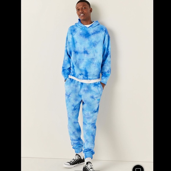 NWT SEALED PINK Campus Jogger & Pullover Sweatshirt OUTFIT SET MEDIUM - Picture 11 of 13